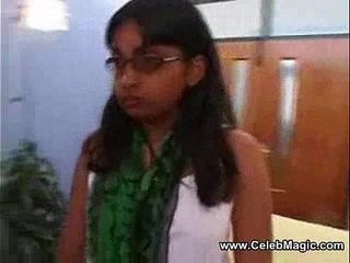 Amateur Asian Girl Geeta's First Time Sucking