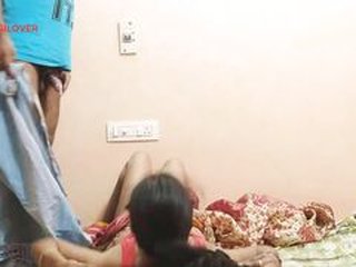 Blue masked stallion sets up camera to film sex with partner Desi XXX
