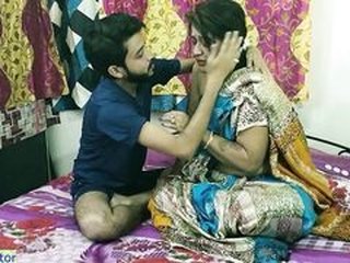 Horny dude comforts his new stepmom Desi and fucks her XXX pussy